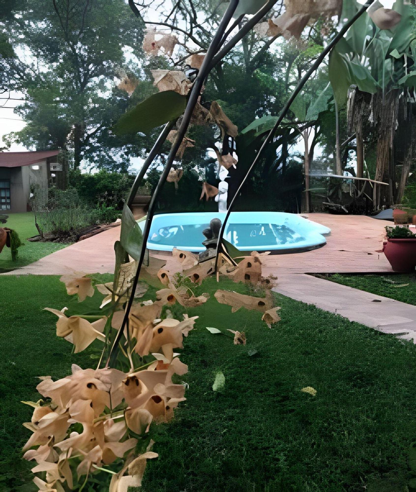 Cabanas Con Piscina En La Entrada De Обера Экстерьер фото
