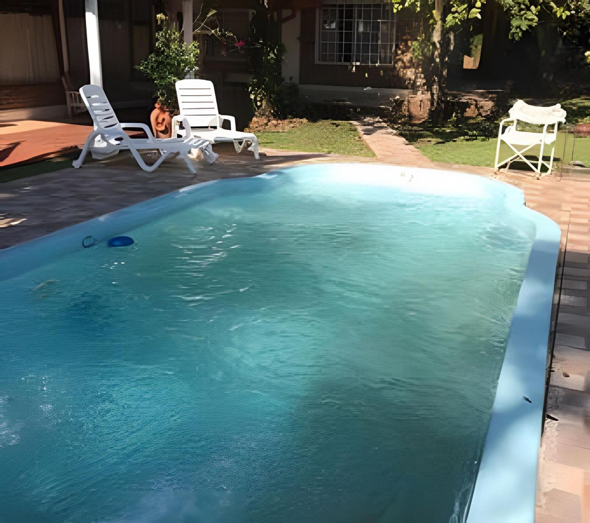 Cabanas Con Piscina En La Entrada De Обера Экстерьер фото