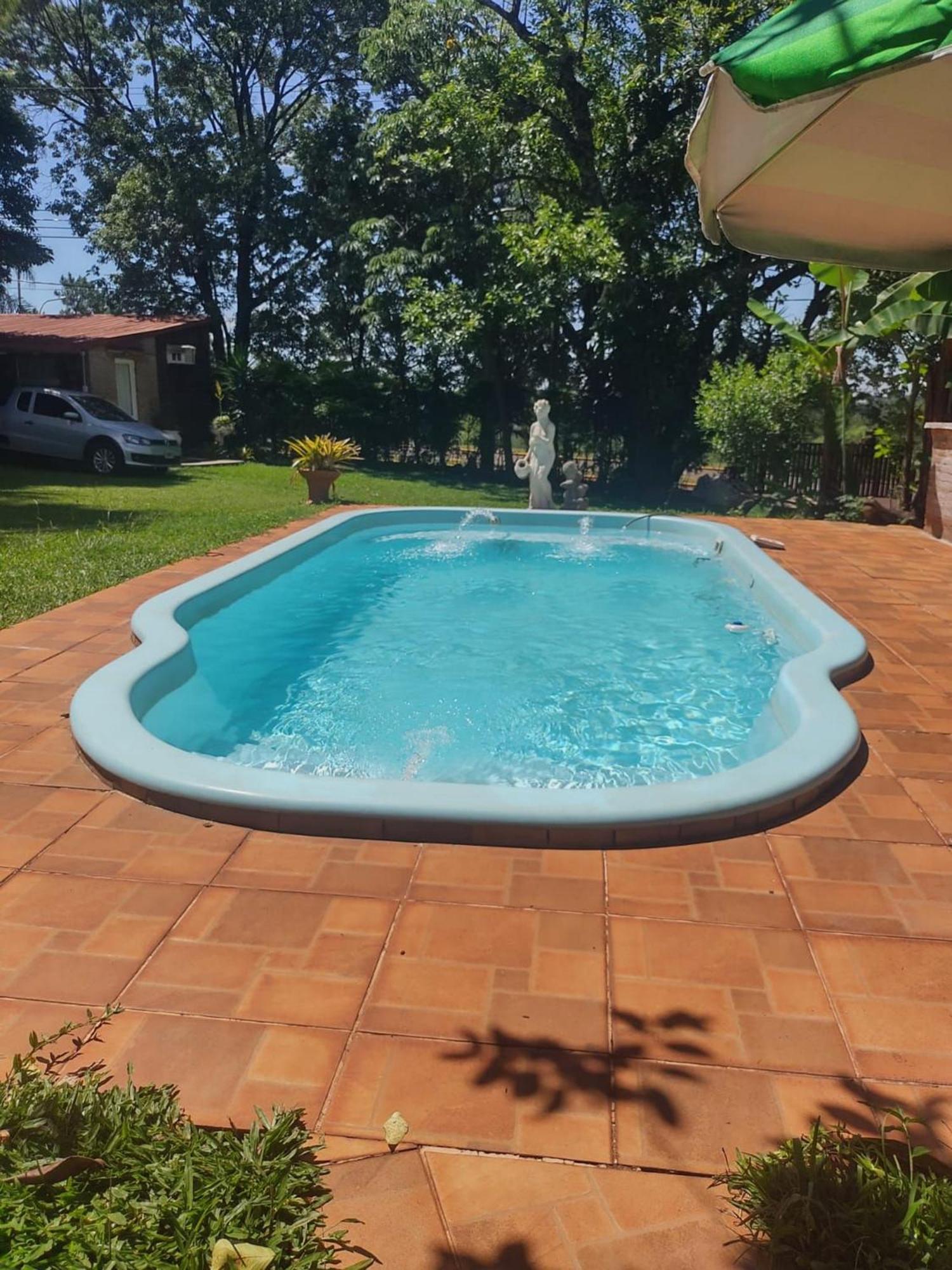 Cabanas Con Piscina En La Entrada De Обера Экстерьер фото